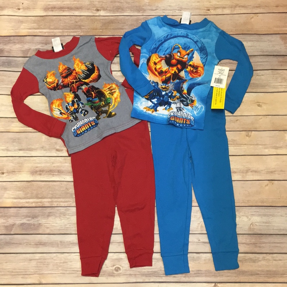 NWT Skylanders Giants Pajama Set